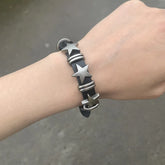 Vintage Stern Lederarmband